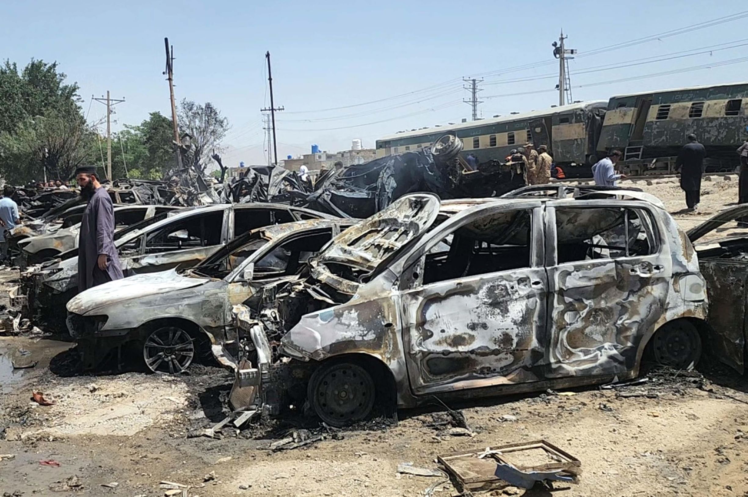 UN condemns train explosion in Pakistan