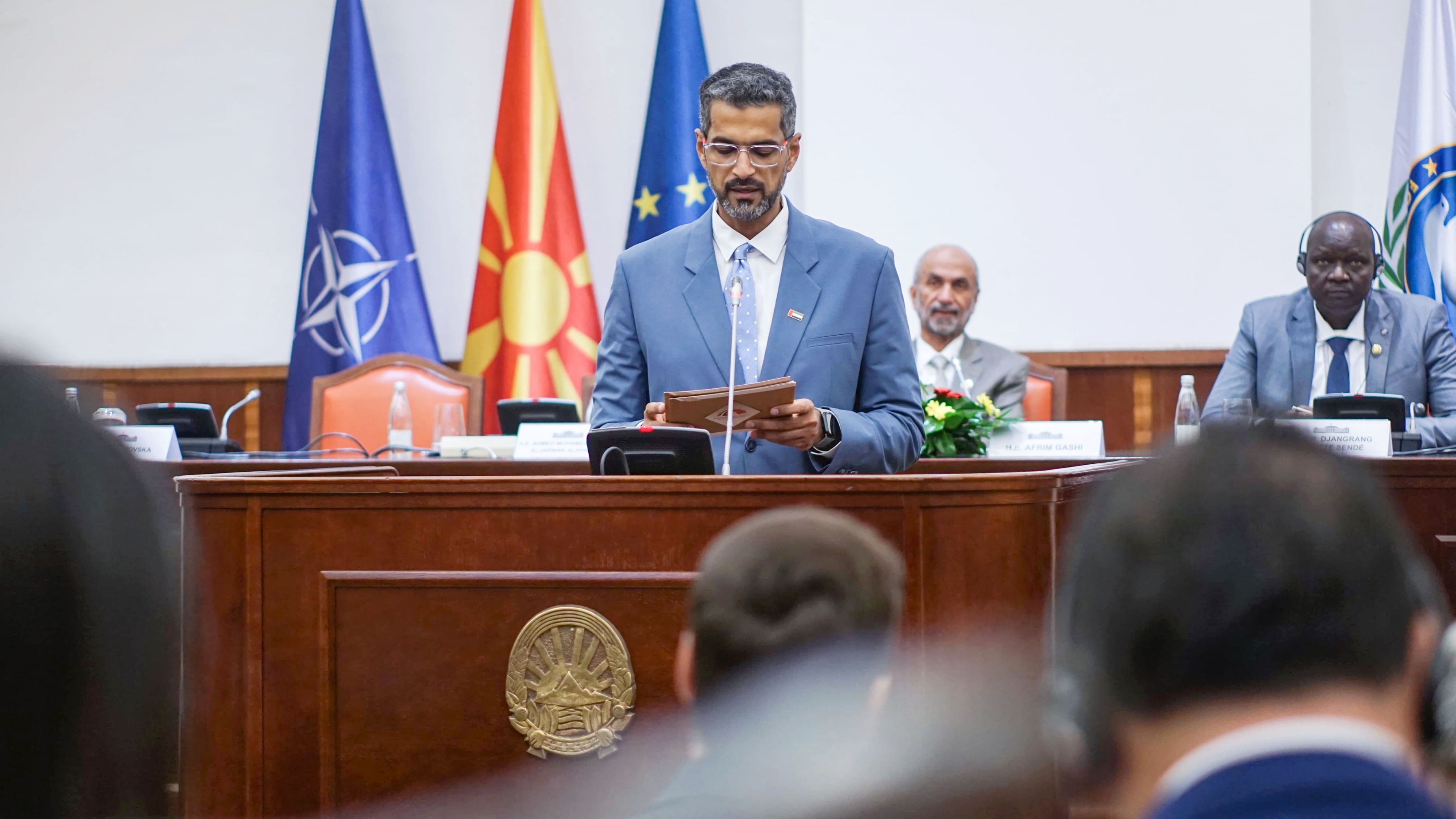 FNC participates in International Parliament for Tolerance and Peace session in North Macedonia
