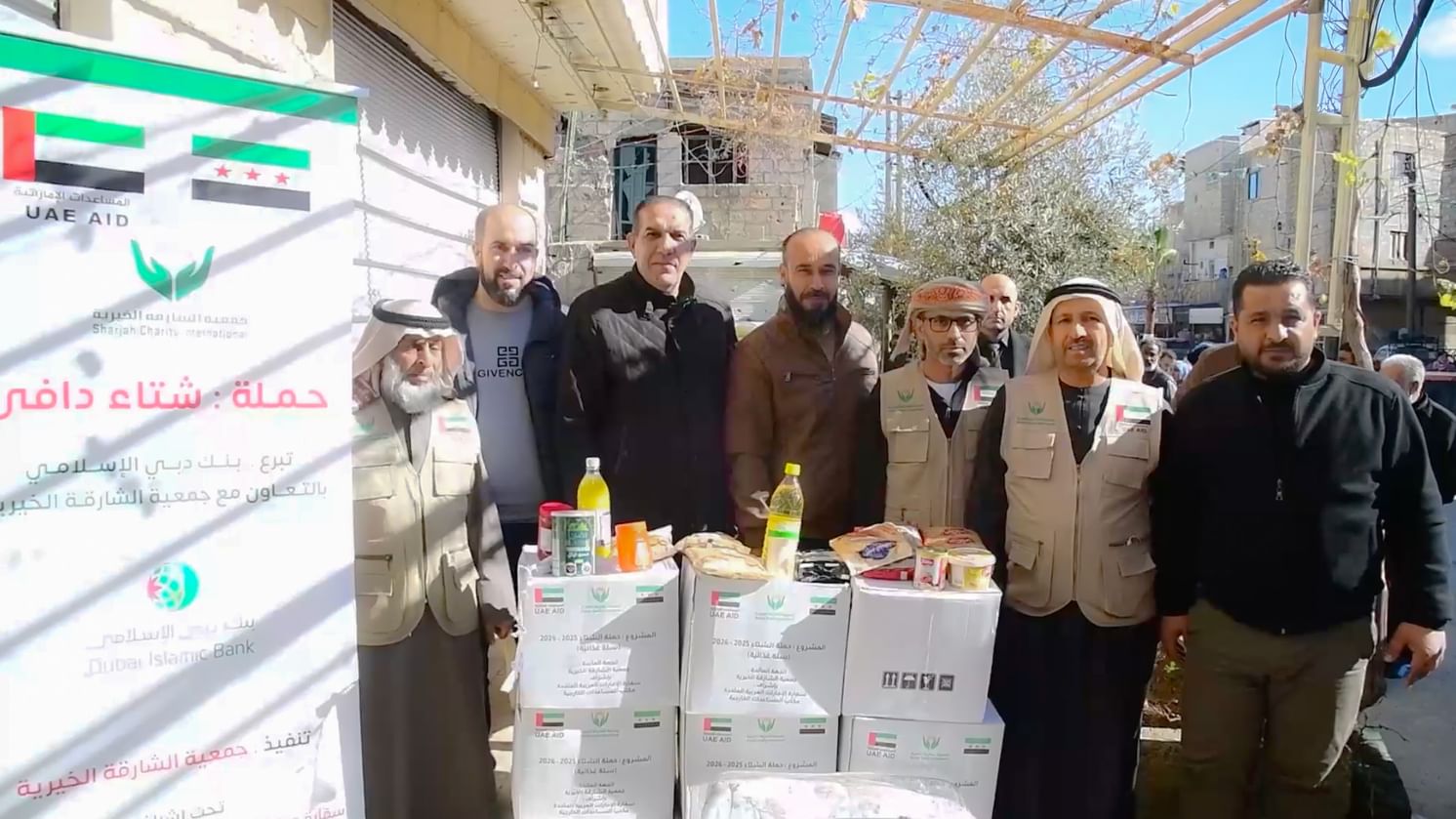 Sharjah Charity International provides winter relief to 1,500 families in Syria