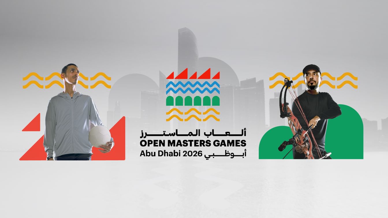 Supreme Organising Committee of Open Masters Games Abu Dhabi 2026 reveals official event logo