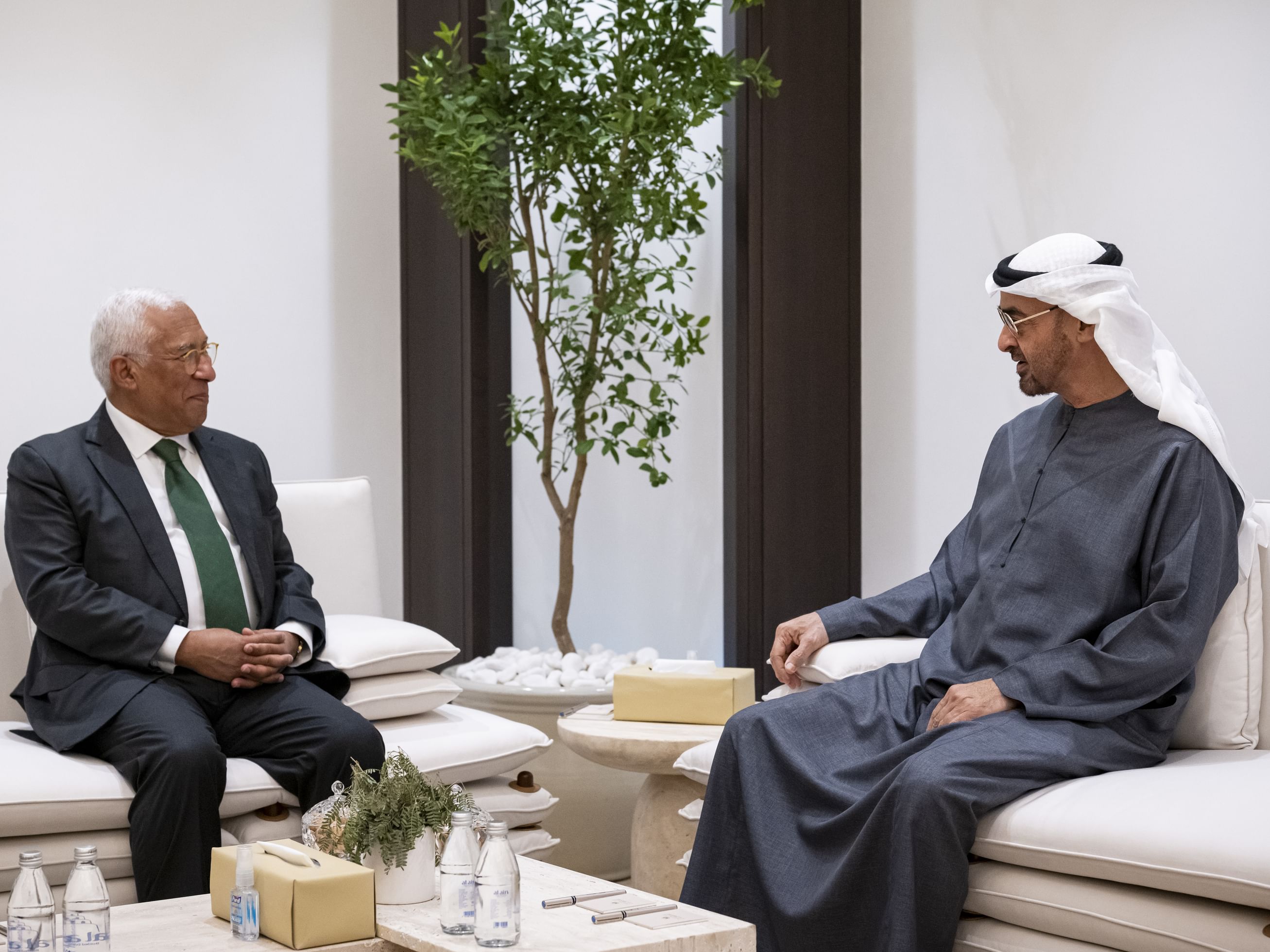 UAE President meets with President of the European Council to discuss regional developments