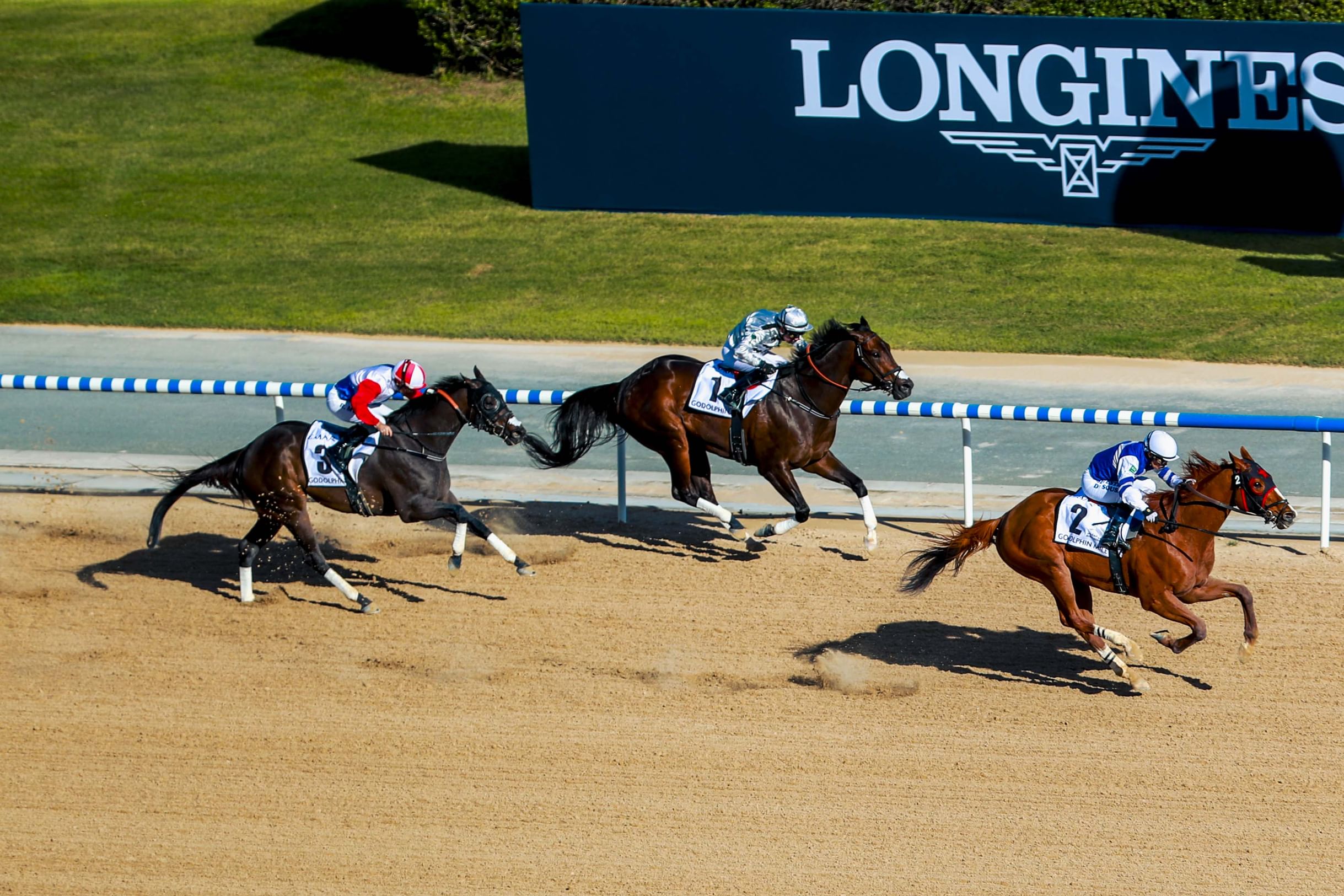 Dubai World Cup: Godolphin-bred Banishing fitting winner of Godolphin Mile