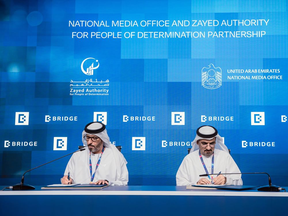 BRIDGE, Zayed Authority for People of Determination launch national media empowerment programme