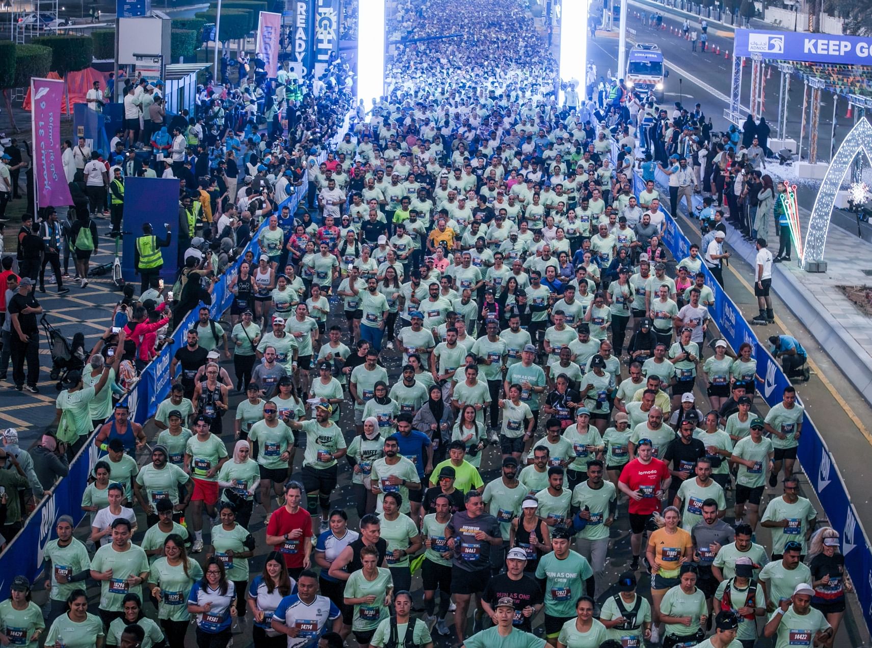 Abu Dhabi Sports Council unveils route for ADNOC Abu Dhabi Marathon 2025