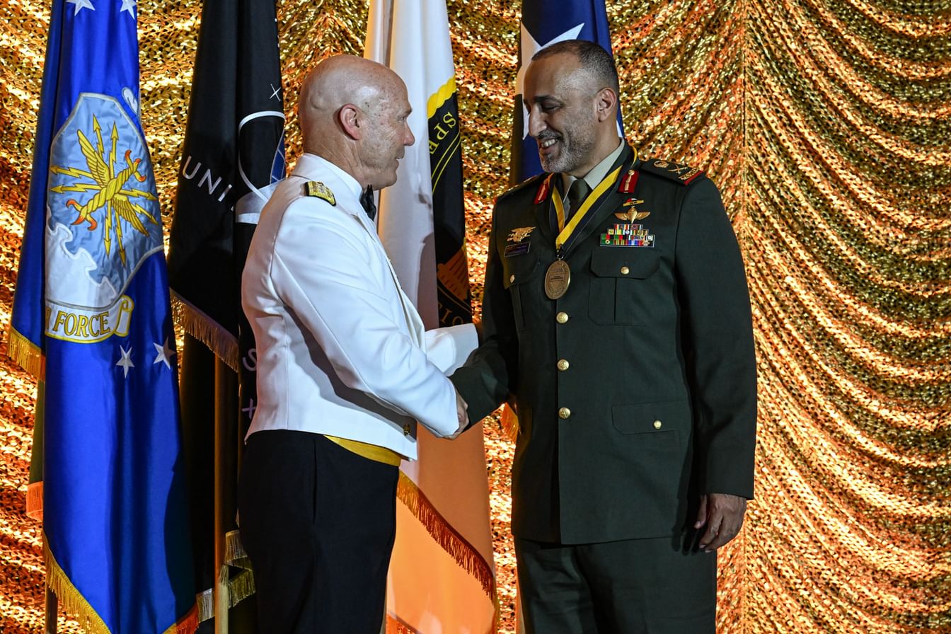 United States Special Operations Command Medal awarded to Staff Major General Musallam Al Rashidi