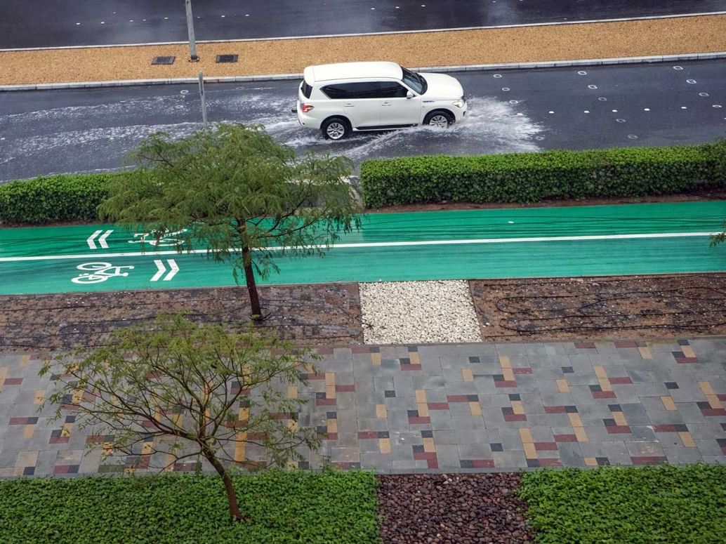 Heavy rainfall, unstable weather to continue across UAE until Saturday