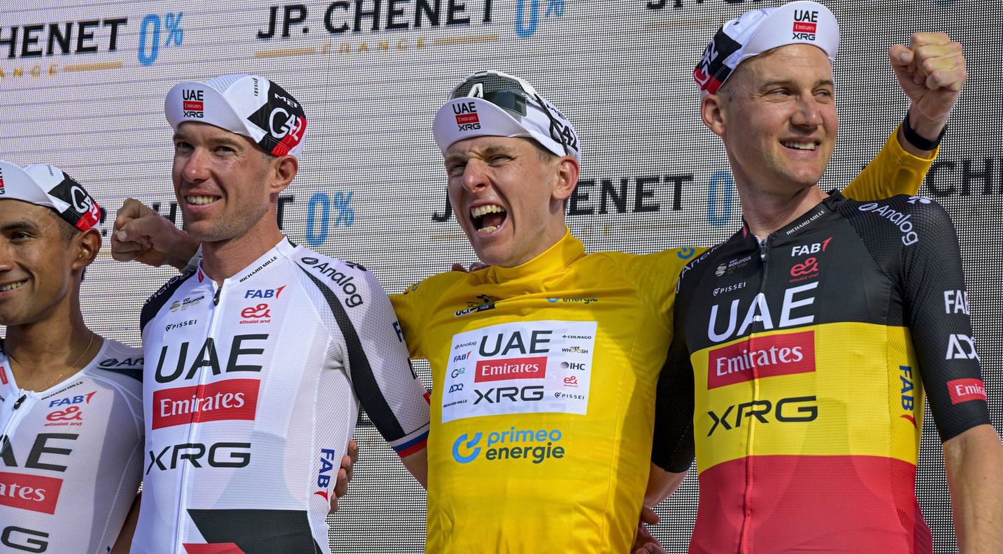 Pogačar wins Tour de Suisse title for UAE Team Emirates-XRG