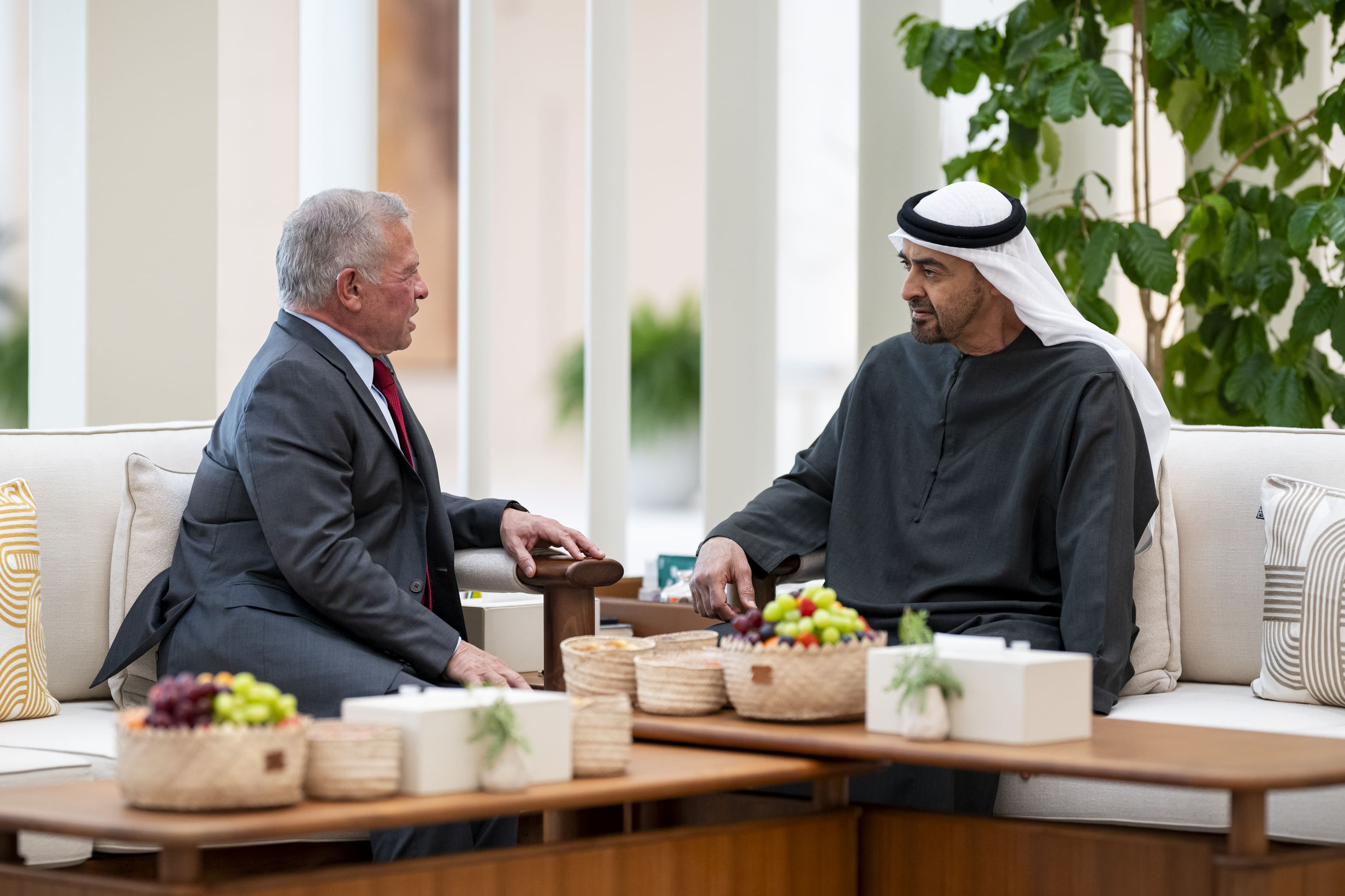 UAE President, King of Jordan discuss fraternal ties, regional developments