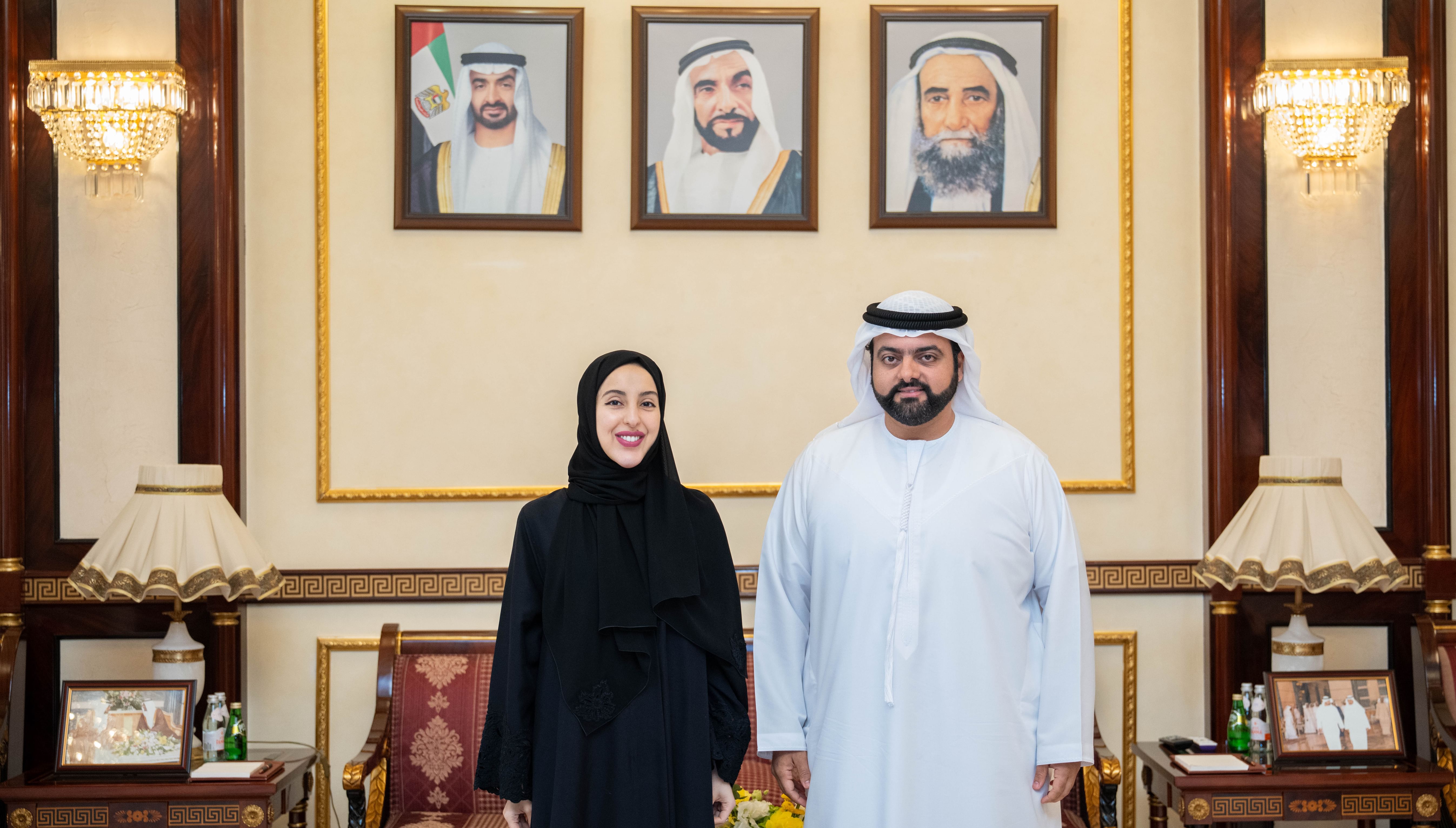 Fujairah Crown Prince receives Minister of Community Empowerment