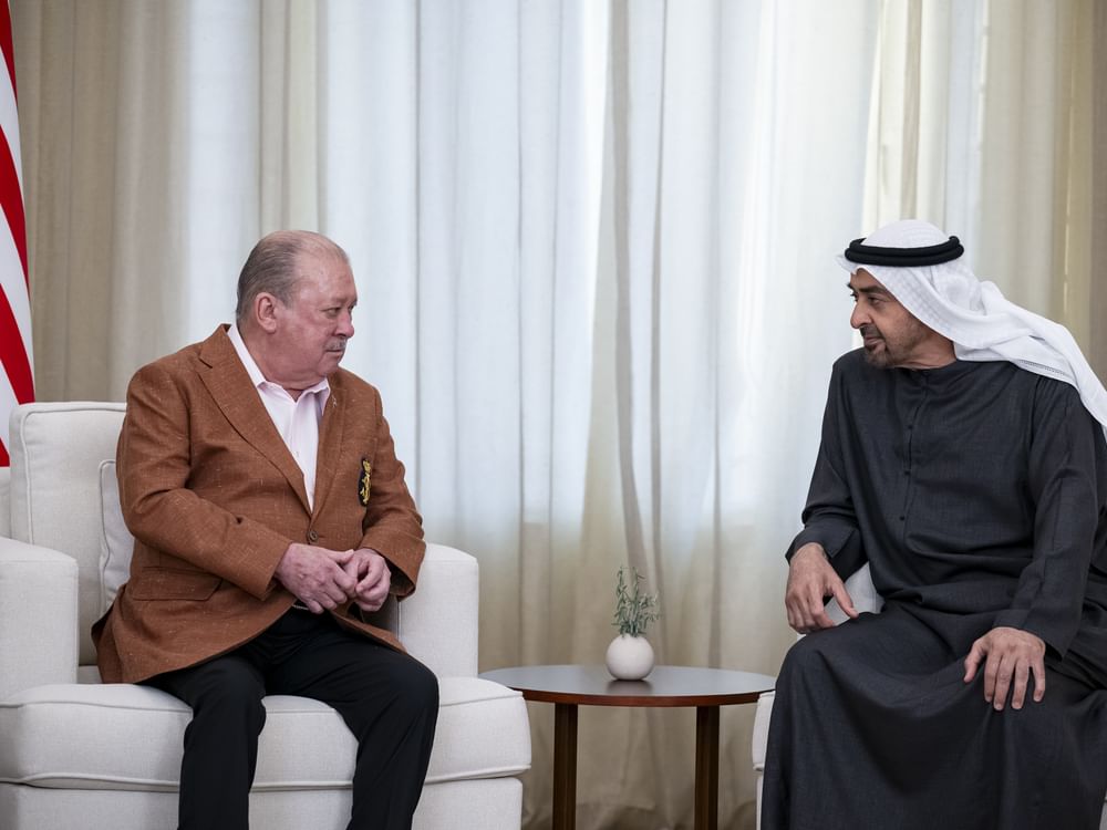 UAE President receives King of Malaysia