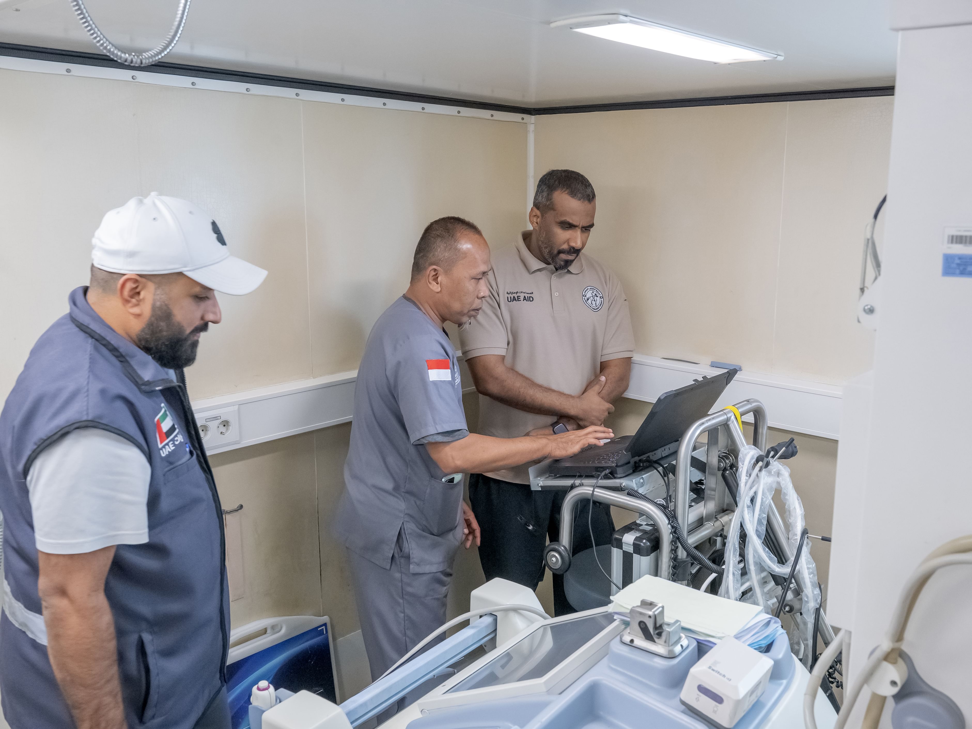 Indonesian medical team continues supporting Palestinian patients at UAE Floating Hospital