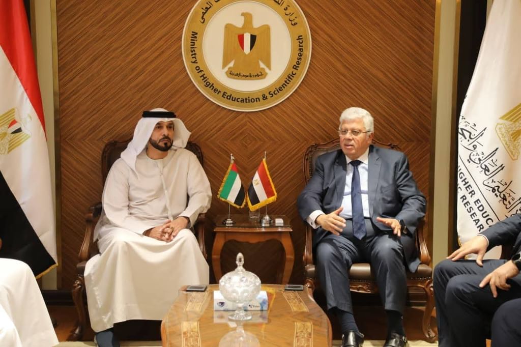 Khalifa bin Mohammed, Egypt’s Higher Education Minister discuss opening of Alexandria University campus in Abu Dhabi