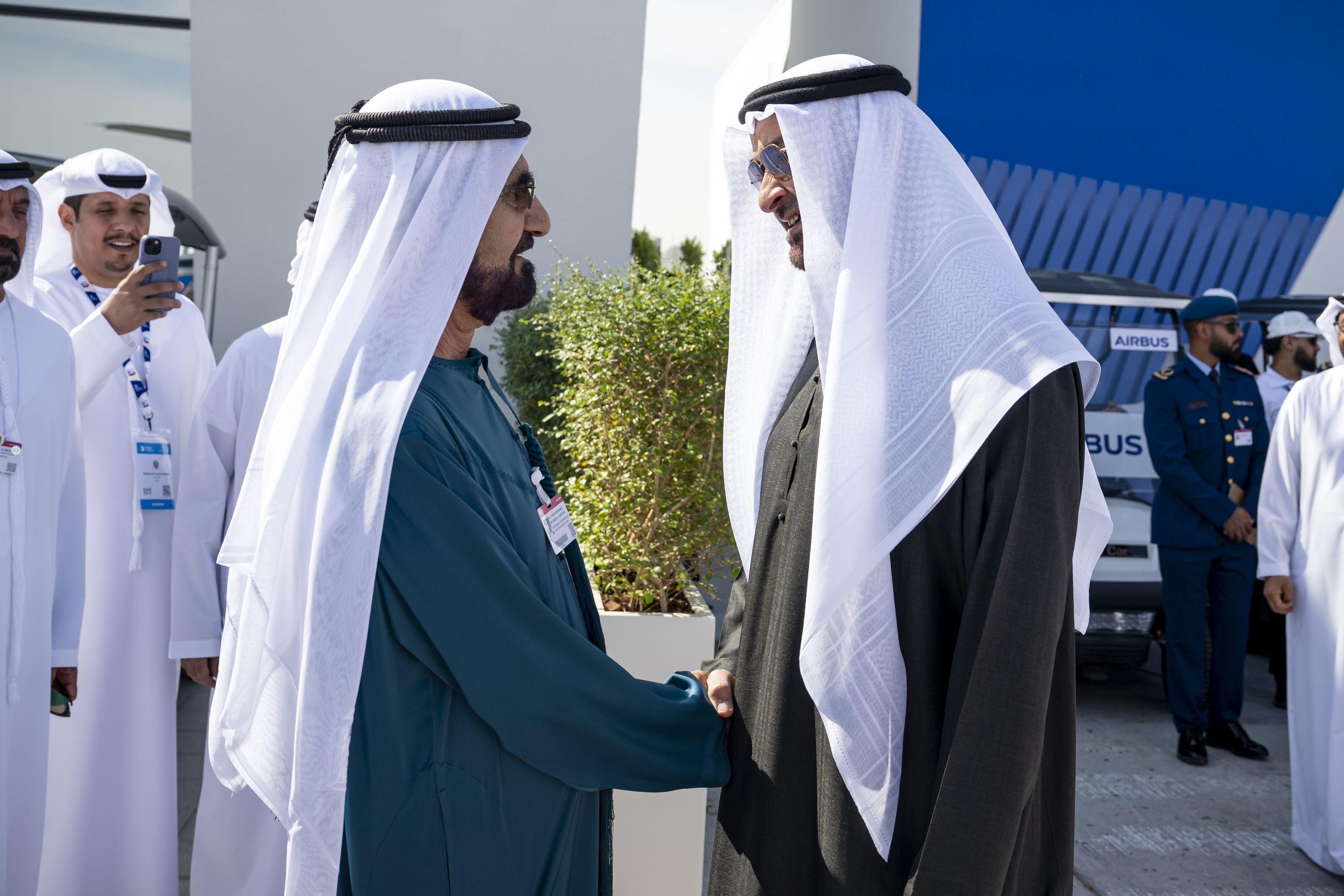 UAE President reviews latest innovations at Dubai Air2025