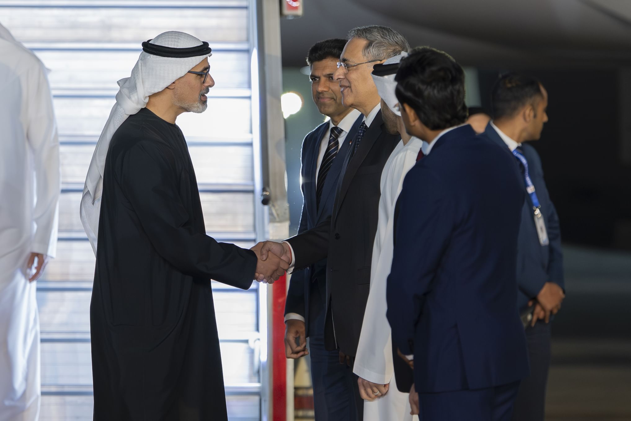 On behalf of UAE President, Crown Prince of Abu Dhabi arrives in New Delhi to participate in India AI Impact Summit