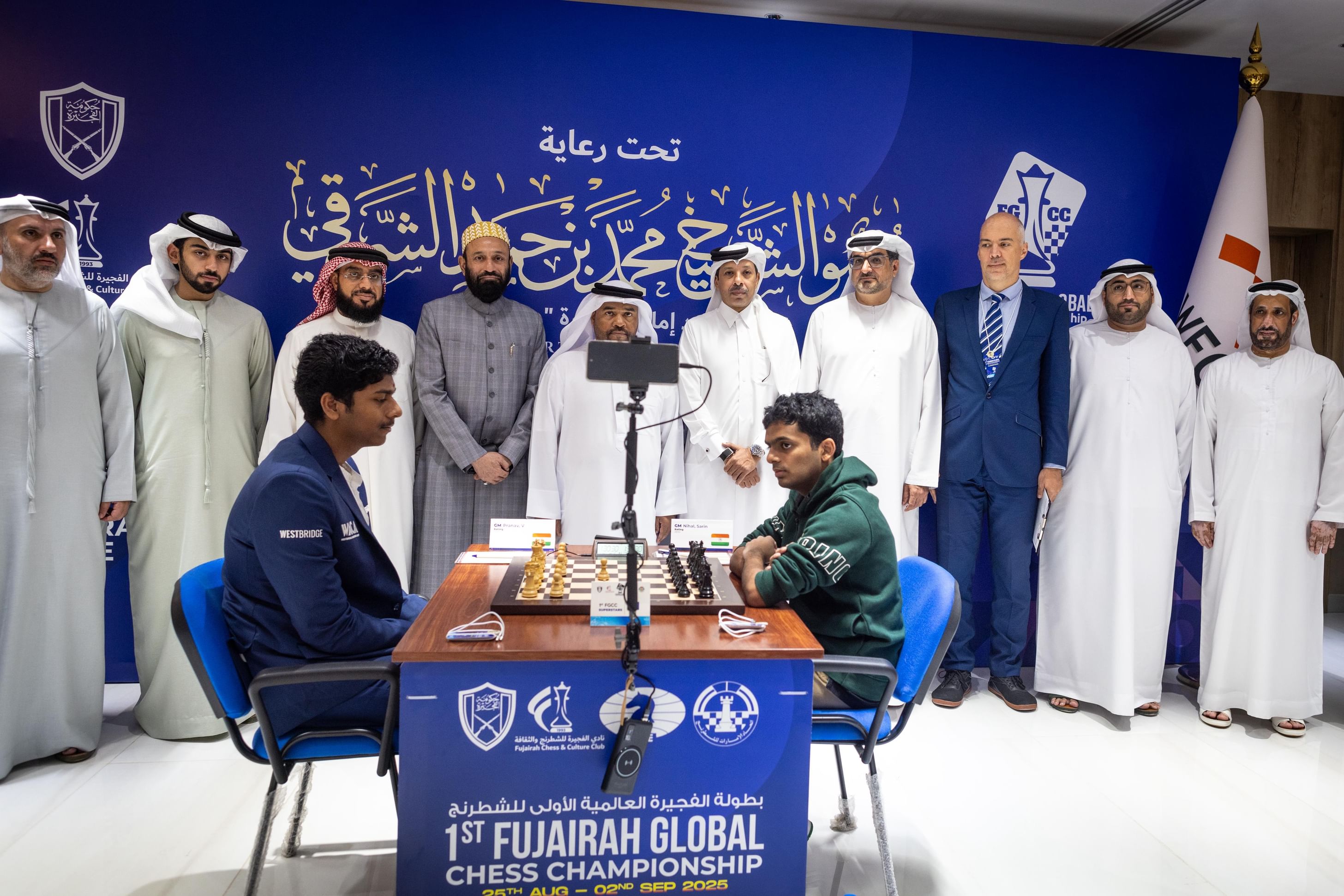 Inaugural Fujairah Global Chess Championship commences