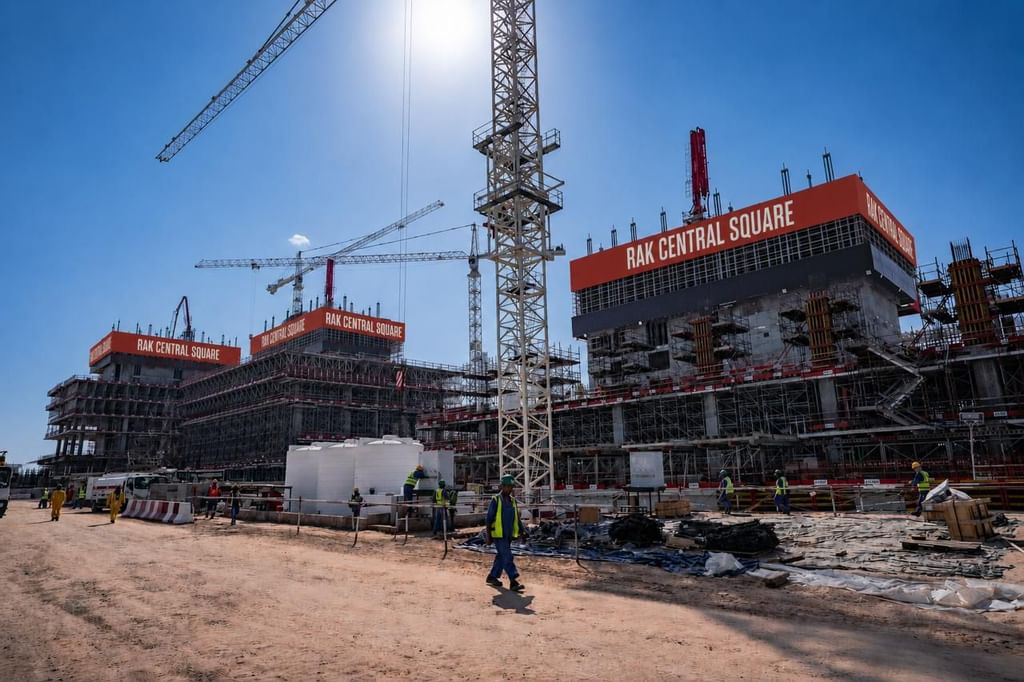 Significant structural works completed at RAK Central Square