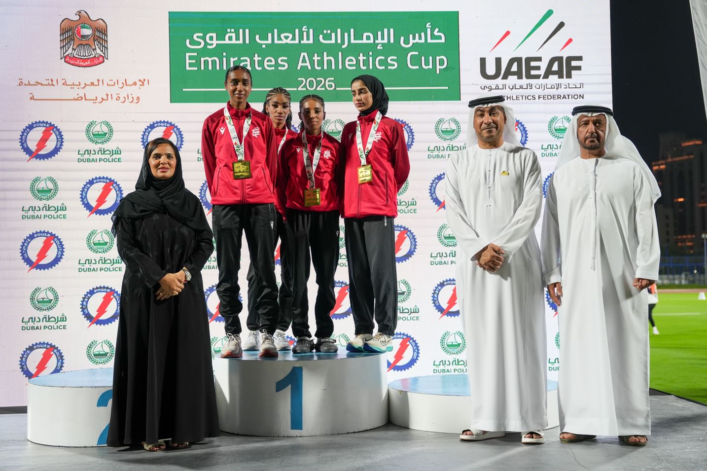 SWSC win 58 medals at UAE Athletics Cup