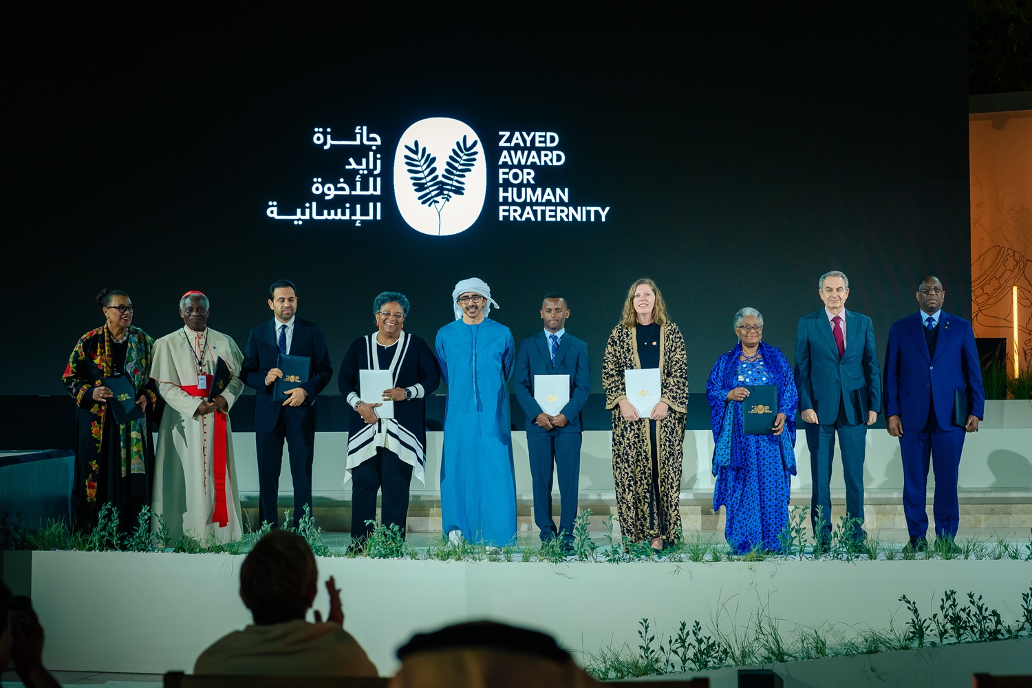 Abdullah bin Zayed attends Zayed Award for Human Fraternity ceremony, recognizing 2025 honorees 