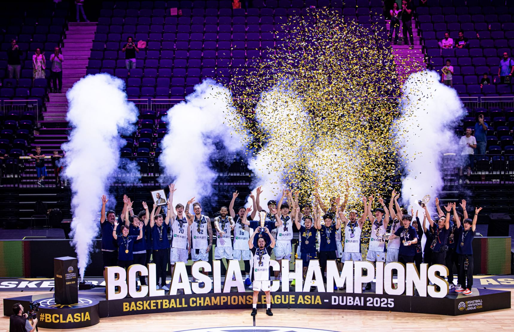 Japan’s Brex crowned champions of FIBA Basketball Champions League - Asia in Dubai