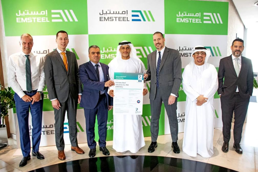 EMSTEEL becomes first company in MENA to earn global ResponsibleSteel certification