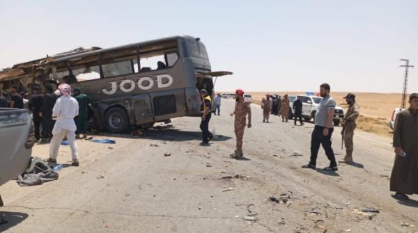 35 killed, 30 injured in Deir Ezzor-Damascus bus crash