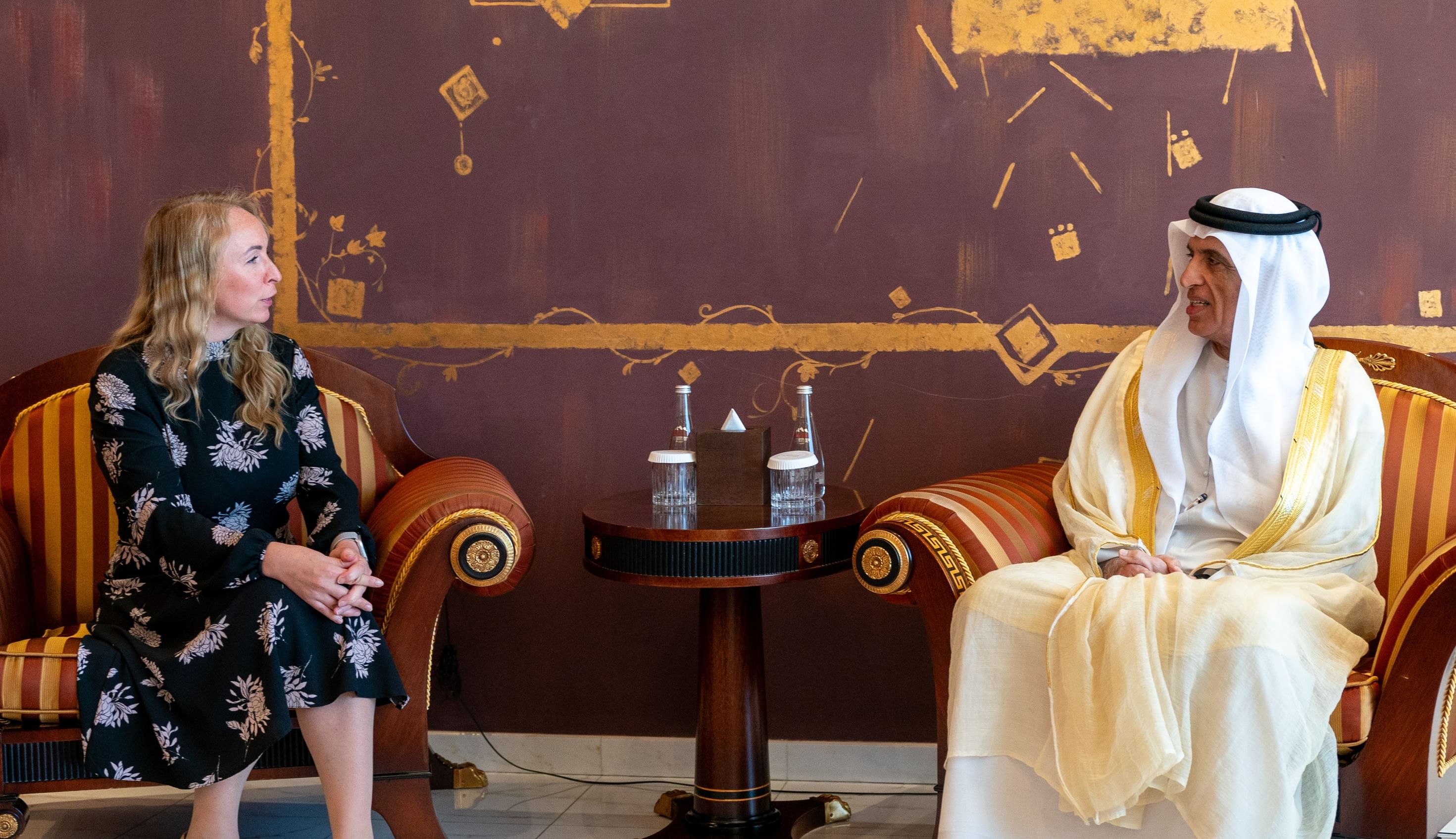 RAK Ruler receives Ambassador of Estonia