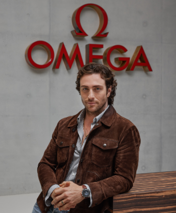 Aaron Taylor-Johnson joins OMEGA as a Brand Ambassador  