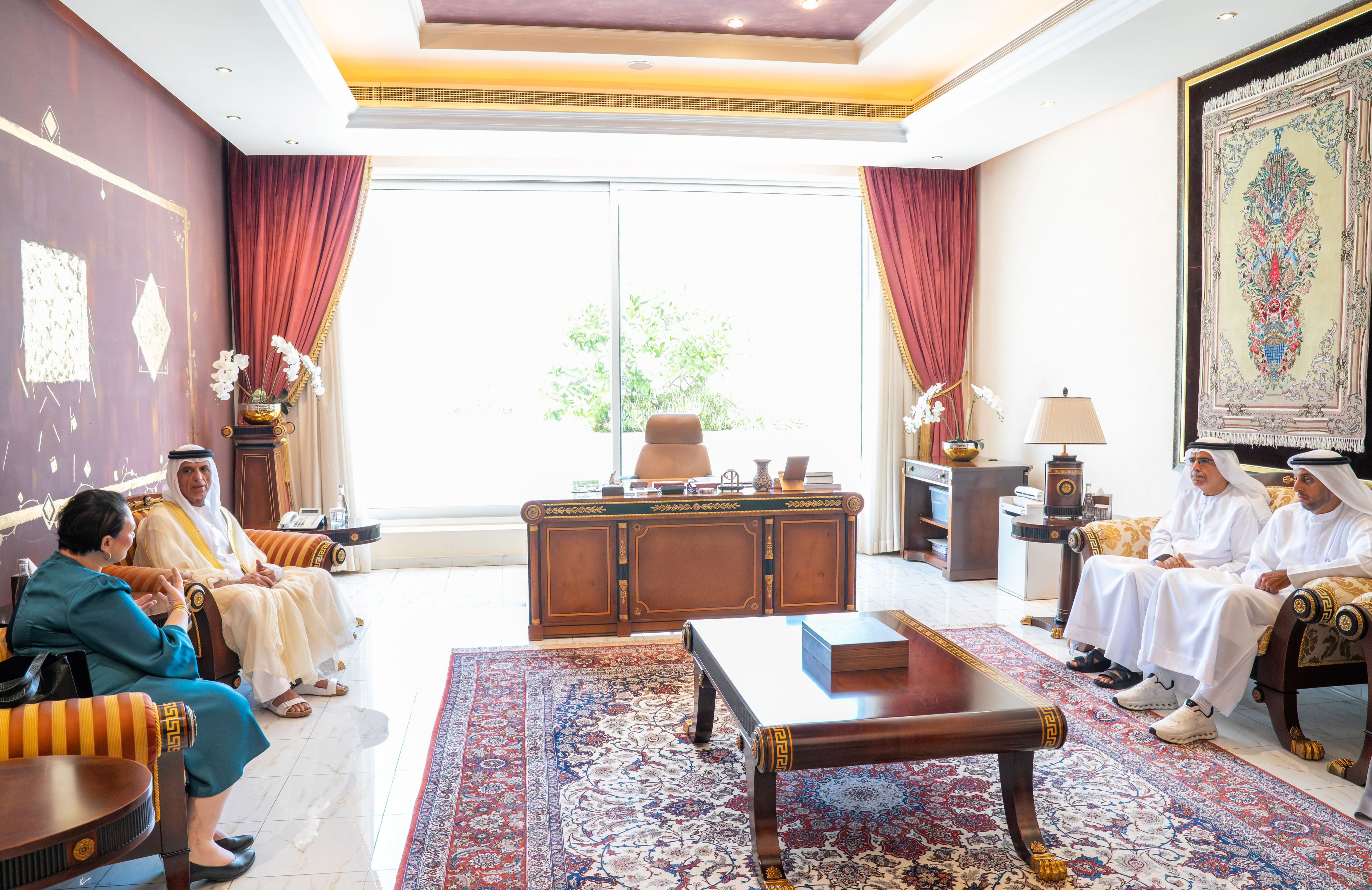 RAK Ruler receives outgoing Maltese Ambassador