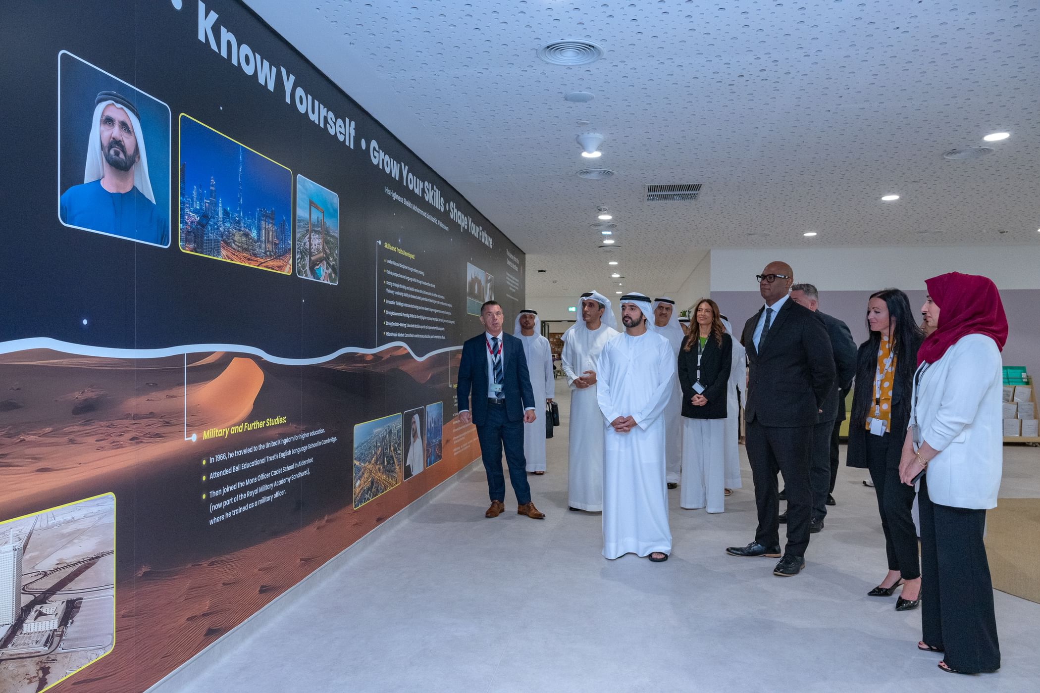 Hamdan bin Mohammed reviews Knowledge Fund’s strategic plans to advance Dubai's education sector