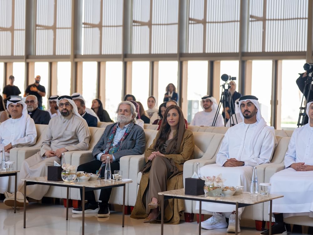 Bodour Al Qasimi inaugurates ‘The Dice Player: Mahmoud Darwish’ exhibition at House of Wisdom