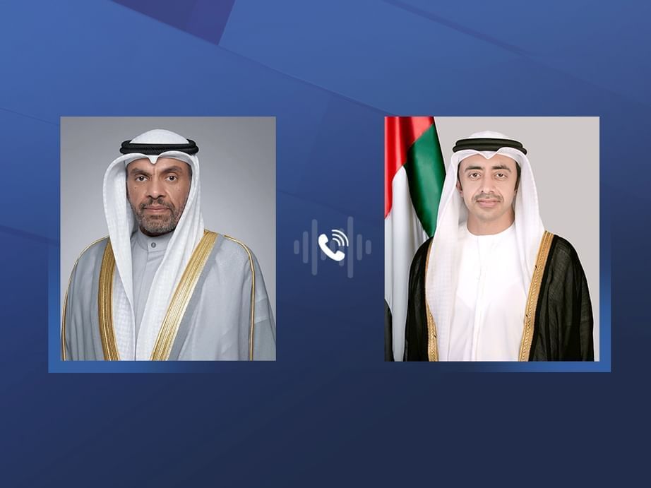 Abdullah bin Zayed, Kuwaiti Foreign Minister discuss fraternal relations over phone