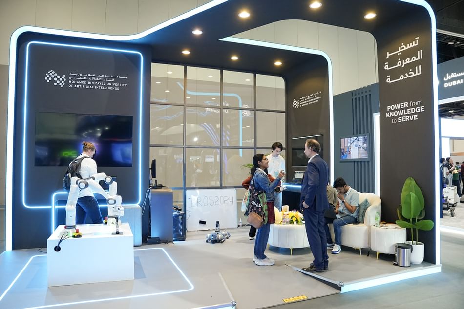 MBZUAI showcases future technology at IROS, GITEX Global 