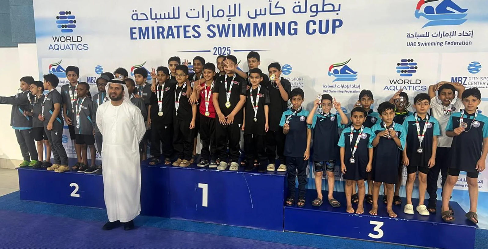 Al Dhaid swimmers shine in UAE Cup with strong medal haul