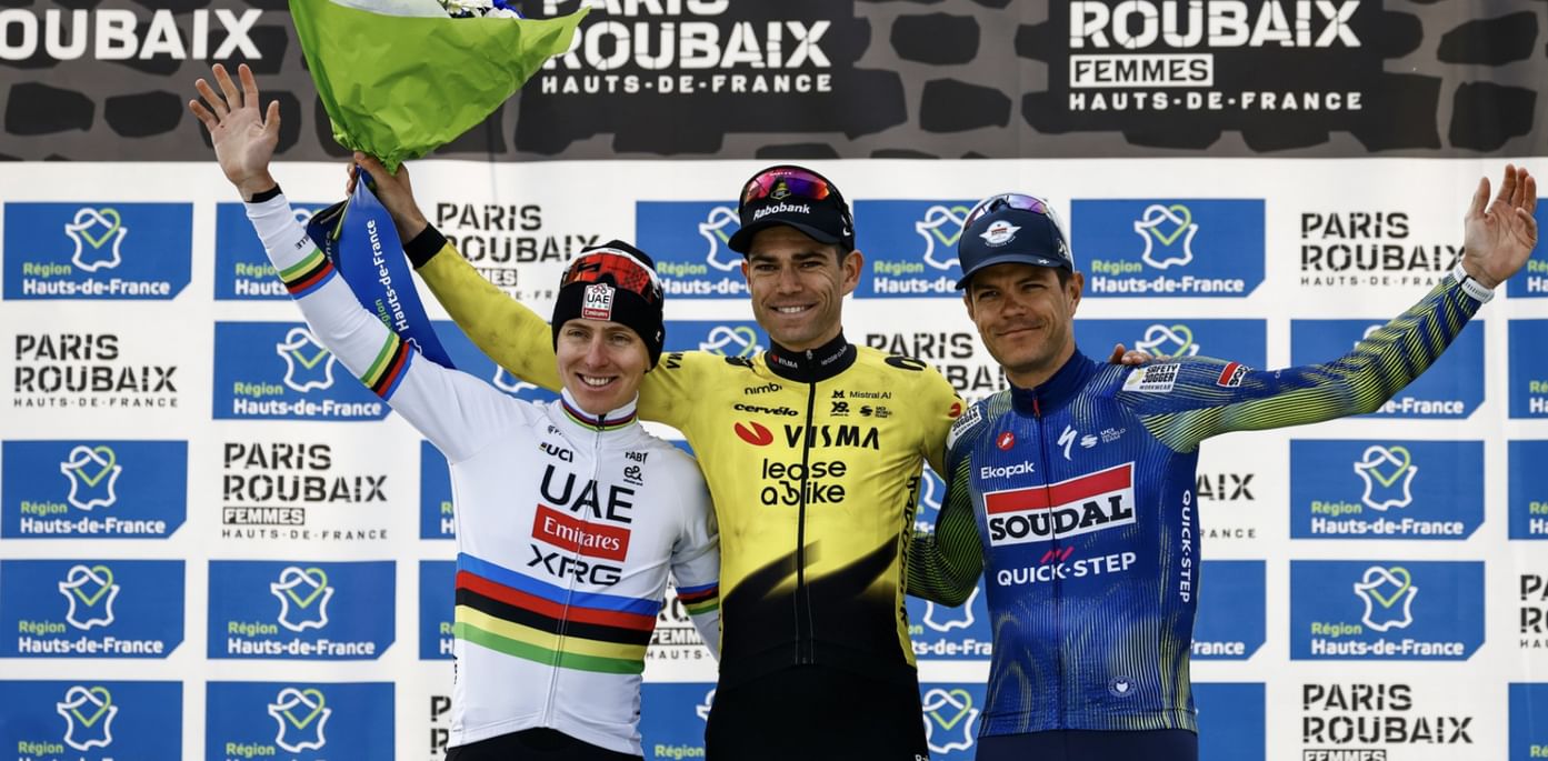 UAE Team Emirates-XRG finishes second in Paris-Roubaix race