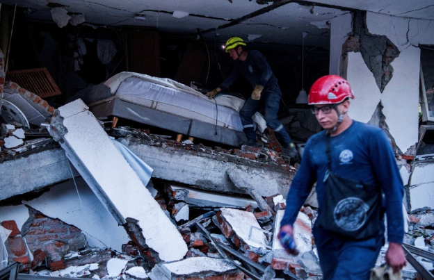 Colombia quake death toll rises to 132, over 570 injured