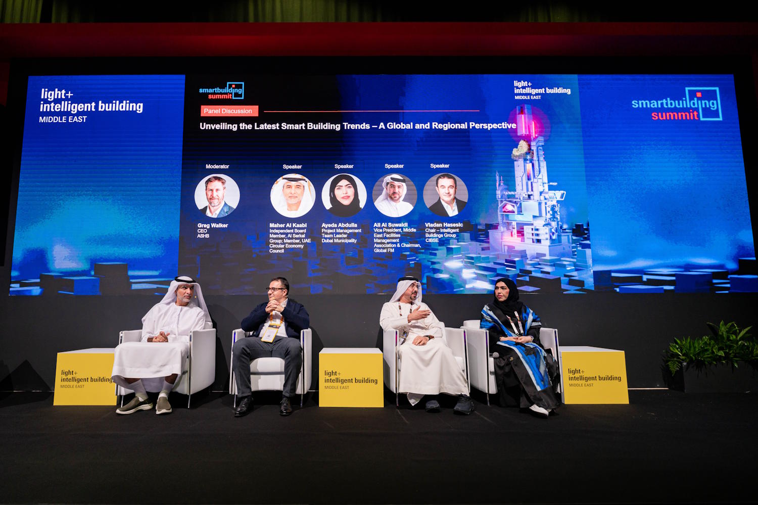 Regional experts share key insights on smart buildings at Light + Intelligent Building Middle East