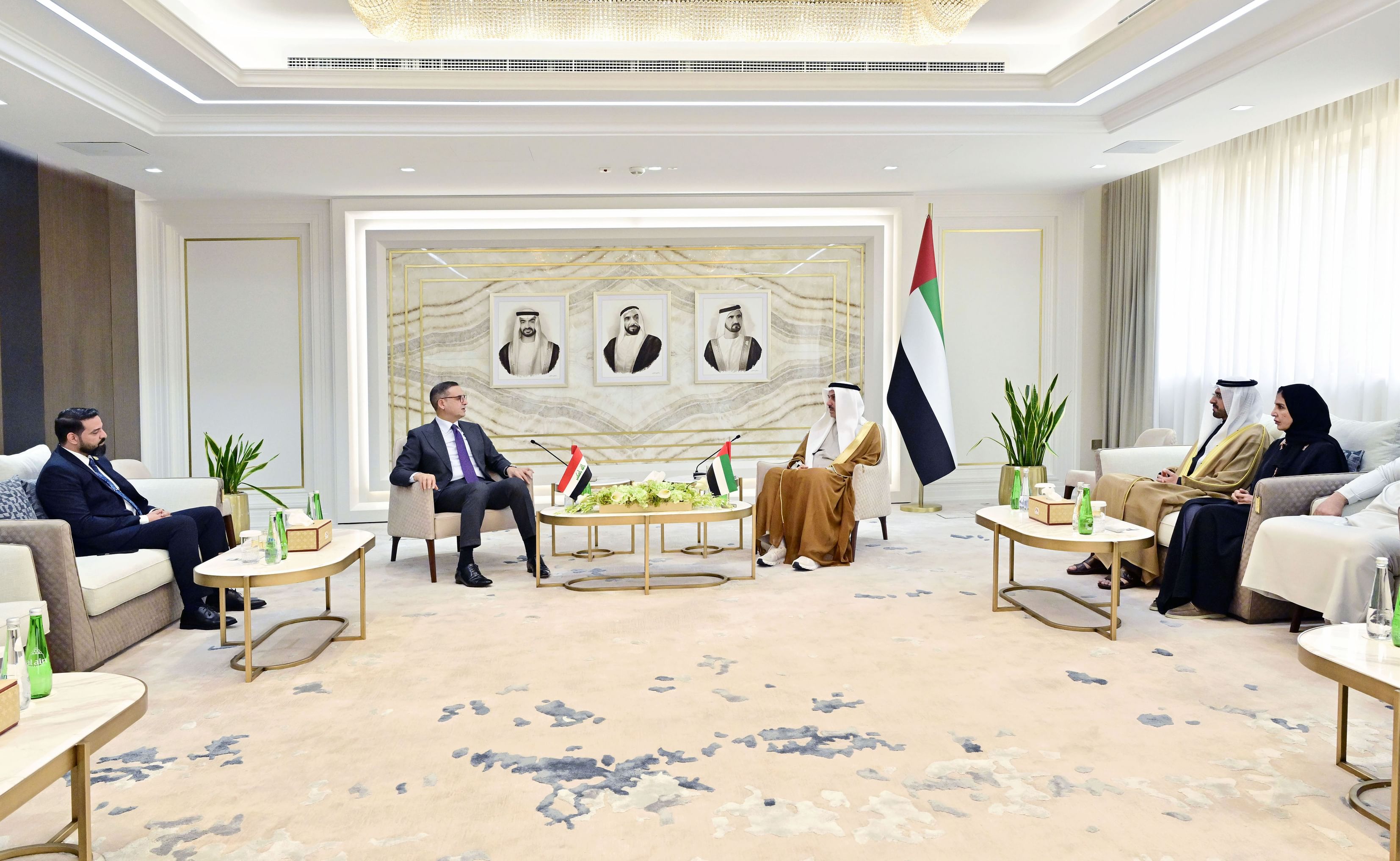 Saqr Ghobash discusses parliamentary cooperation with ambassadors of Iraq, China, Belarus, Lithuania