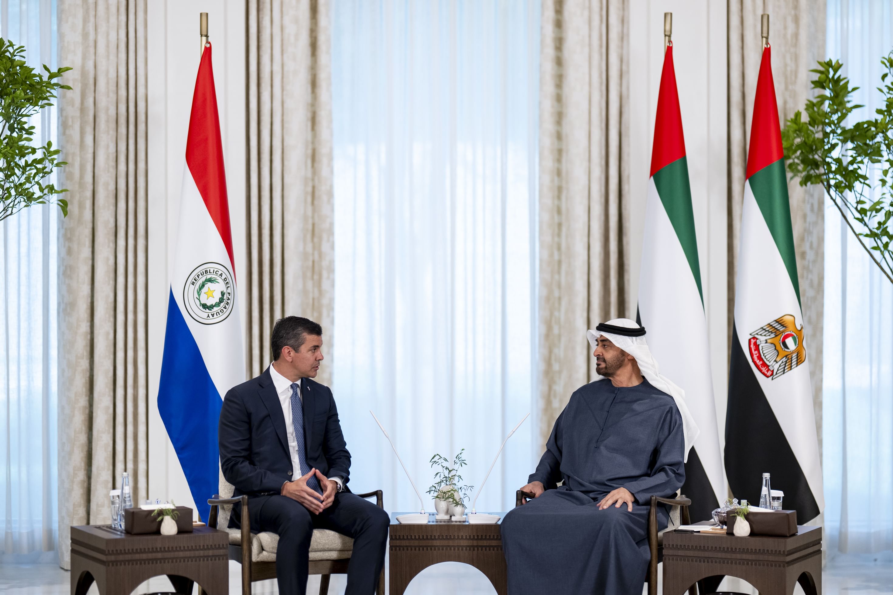 UAE, Paraguay Presidents explore ways to strengthen bilateral ties