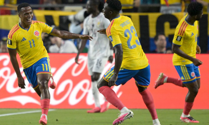 Colombia defeat Ghana to complete FIFA World Cup last-16 line-up