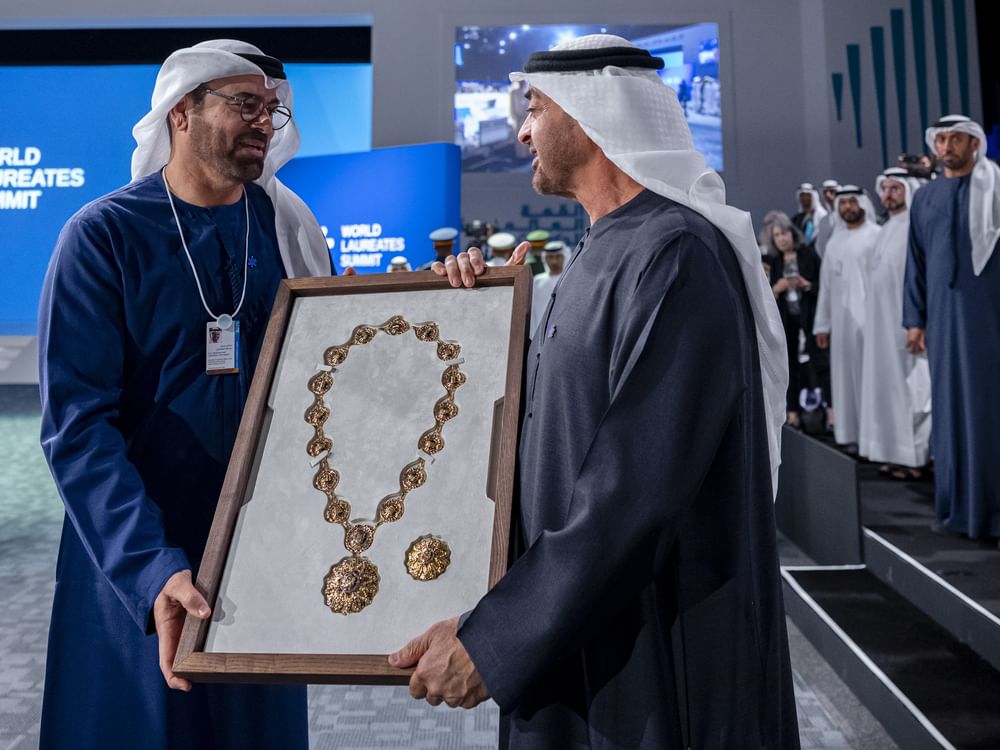 UAE President confers Order of the Union upon Mohammad Al Gergawi