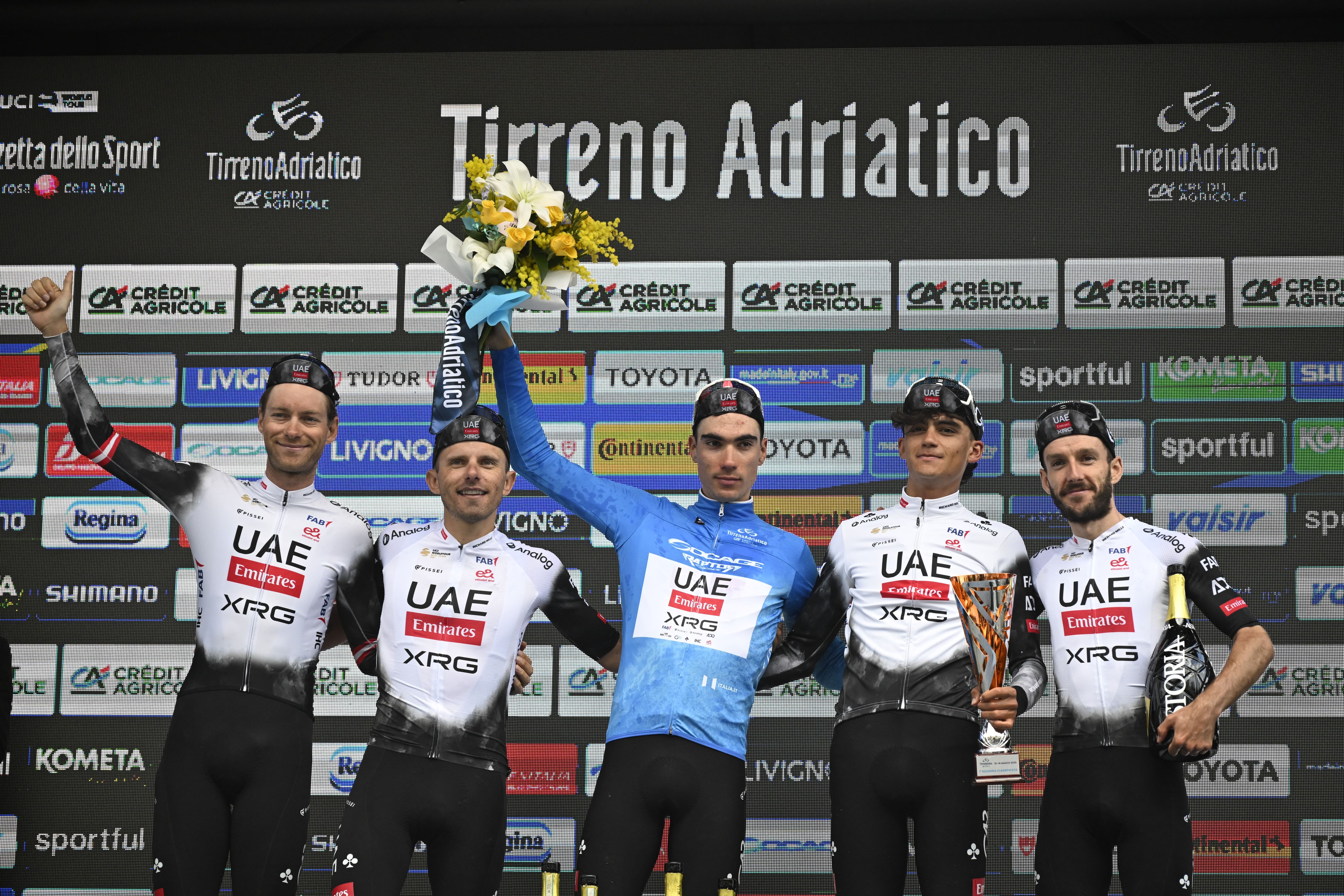 UAE Team Emirates-XRG seals victory at Tirreno-Adriatico