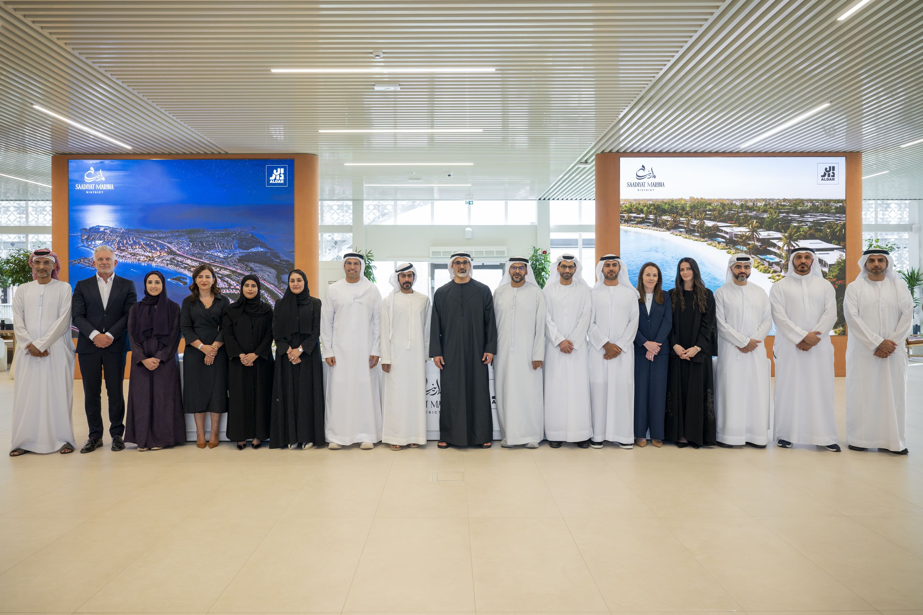 Khaled bin Mohamed bin Zayed witnesses launch of AED100 billion Marsa Al Saadiyat development project
