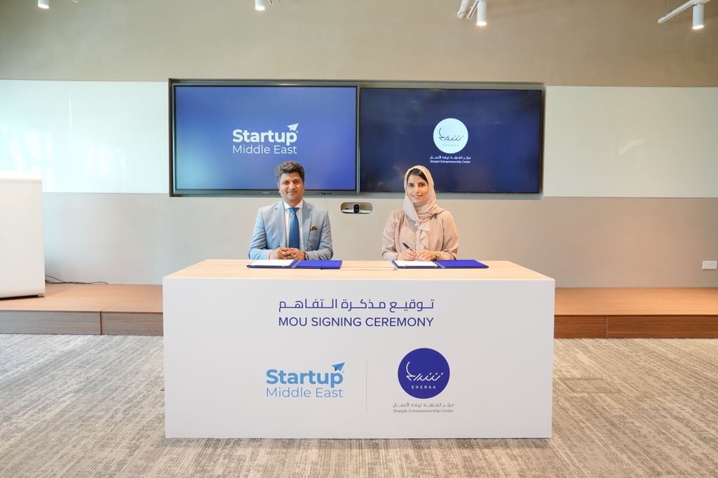 Sheraa, Startup Middle East sign MoU to strengthen UAE-India startup collaboration