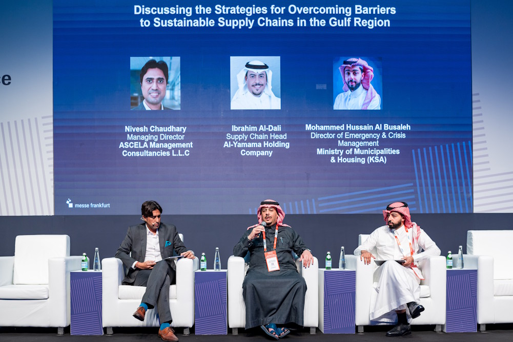 Industry leaders address solutions for achieving sustainable supply chains in the Gulf at Logimotion