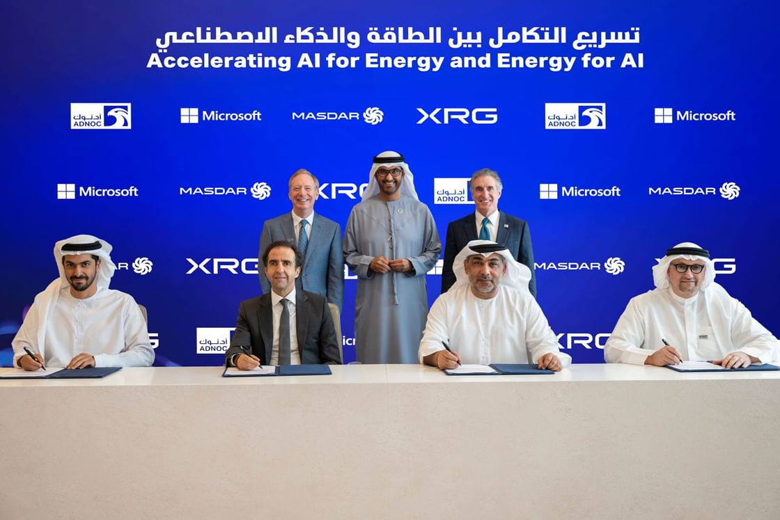 ADNOC, Masdar, XRG, Microsoft to advance AI for energy, energy for AI