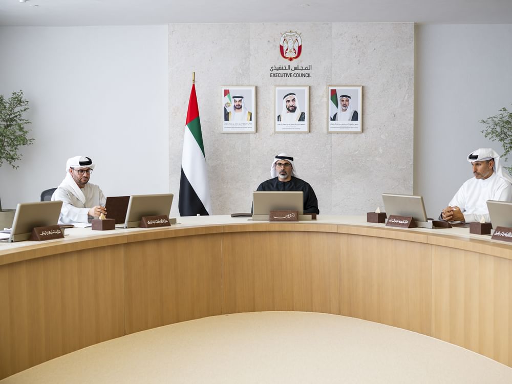 Khaled bin Mohamed bin Zayed chairs Abu Dhabi Executive Council meeting
