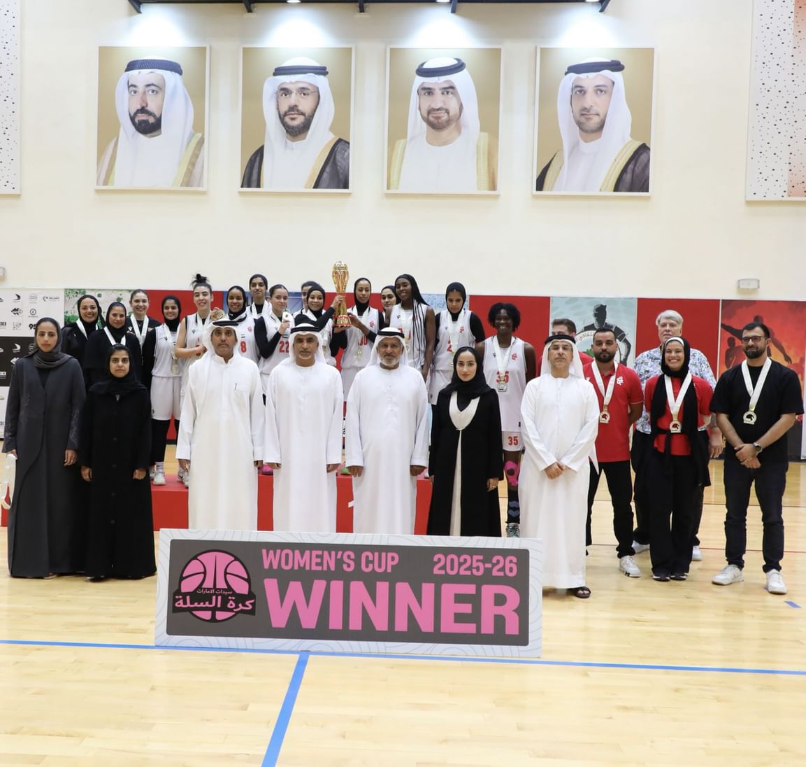 Sharjah Women’s Sports Club wins UAE Women’s Basketball Cup