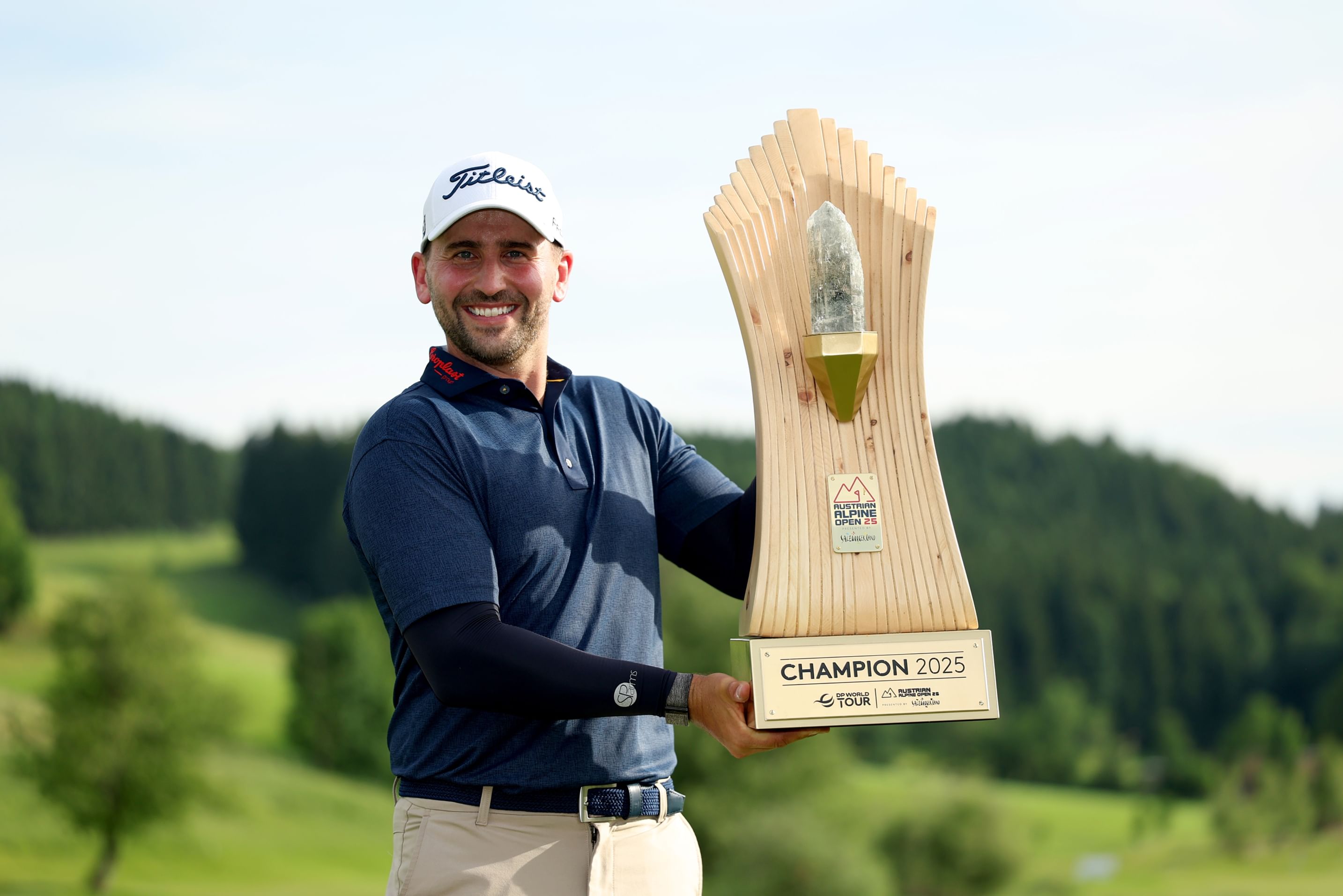 Nicolai von Dellingshausen claims first DP World Tour win in Austria