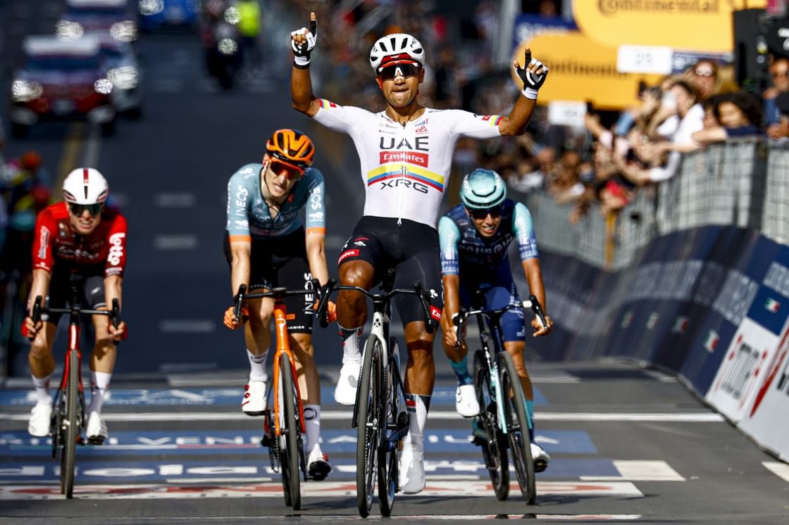 UAE Team Emirates-XRG wins Giro d’Italia stage 4 title