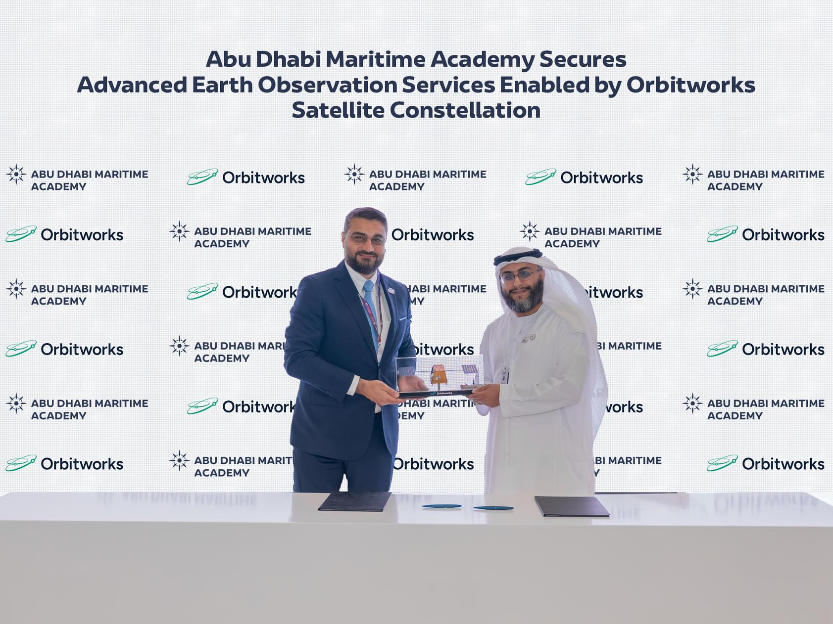 Abu Dhabi Maritime Academy, Orbitworks sign agreement to expand satellite monitoring services